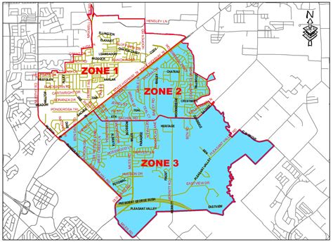 sachse zoning map